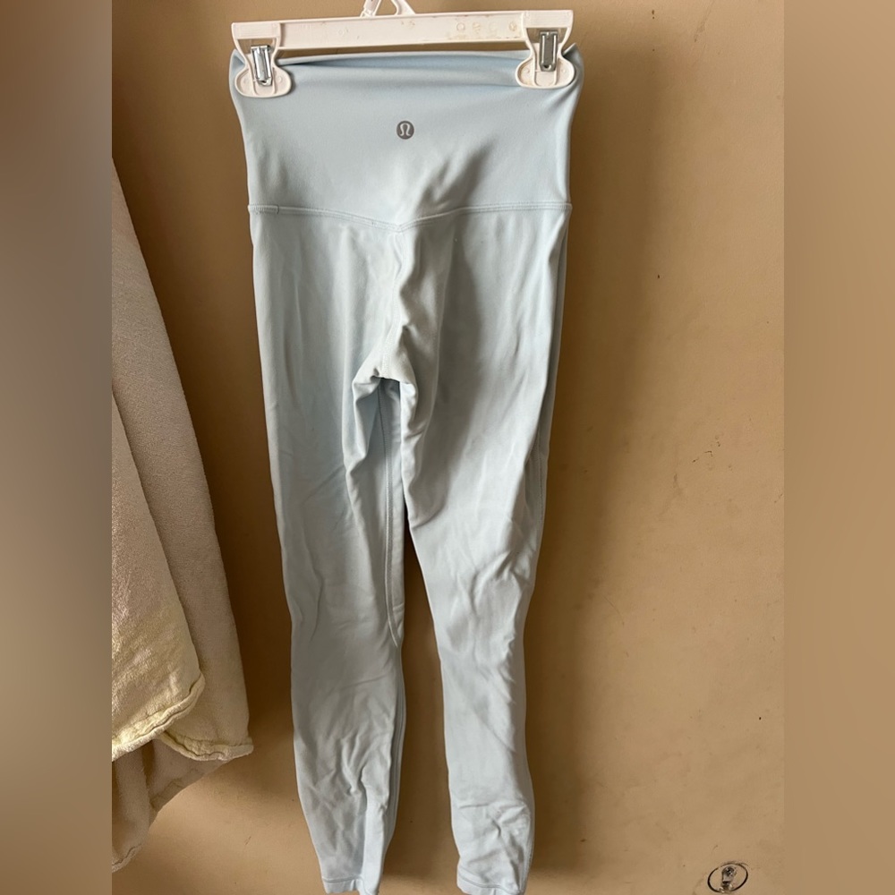 Lululemon Align High-Rise 28” Pants in Powder Blue. Size 0!
